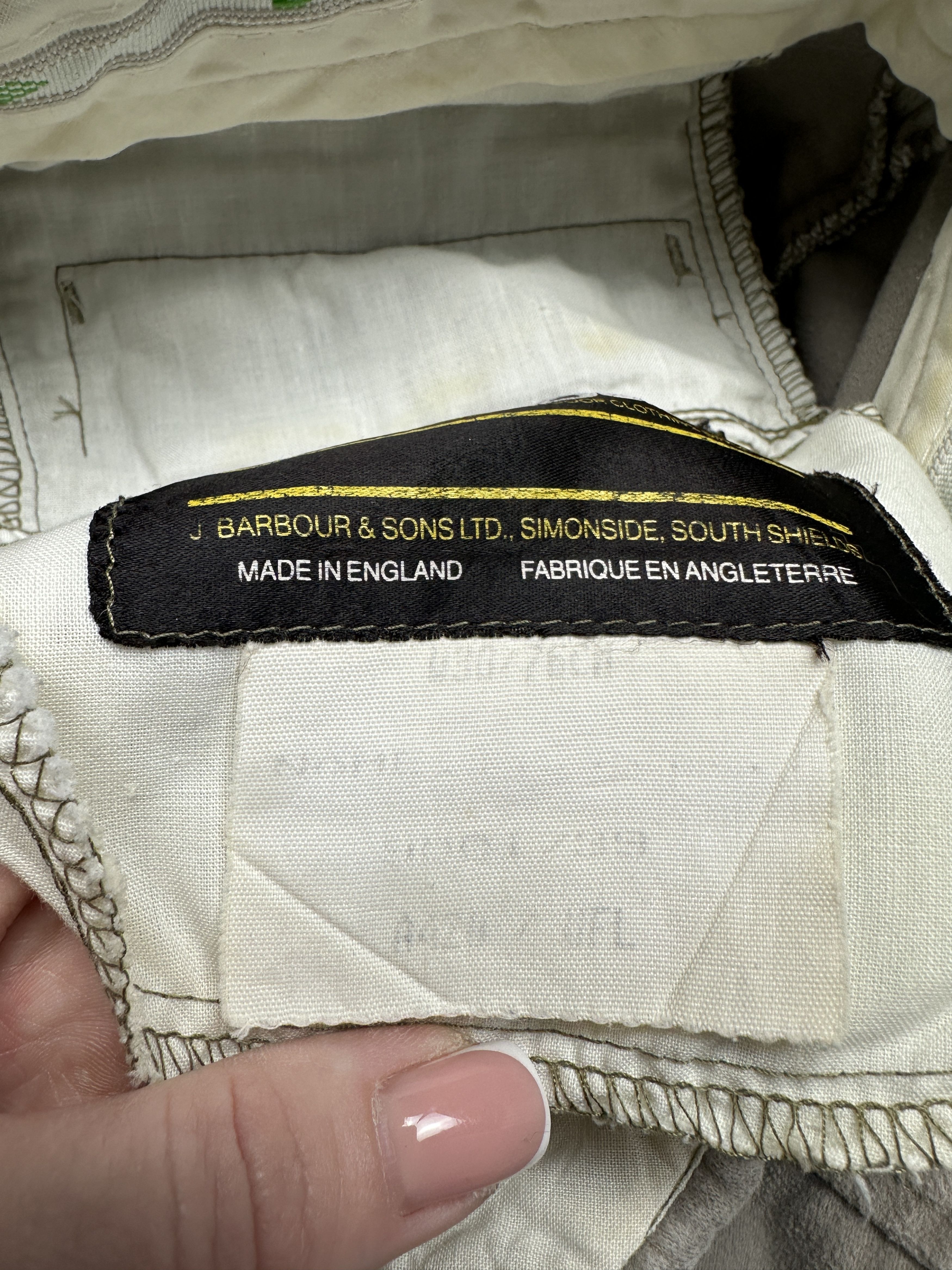 Barbour × Vintage Barbour 90s Vintage Chino Pants Heavy Cotton Size US 30 / EU 46 - 7 Thumbnail