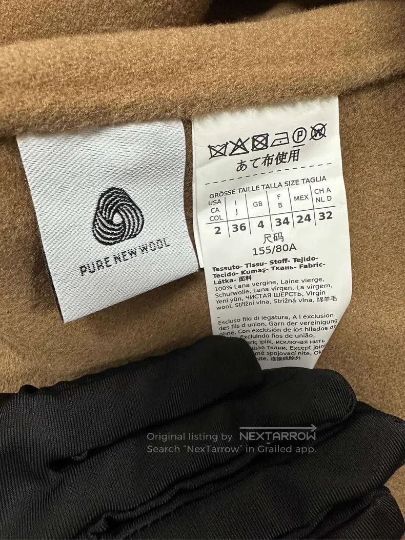Max Mara Max Mara Double-faced Cashmere Coat Camel Size XS / US 0-2 / IT 36-38 - 5 Thumbnail