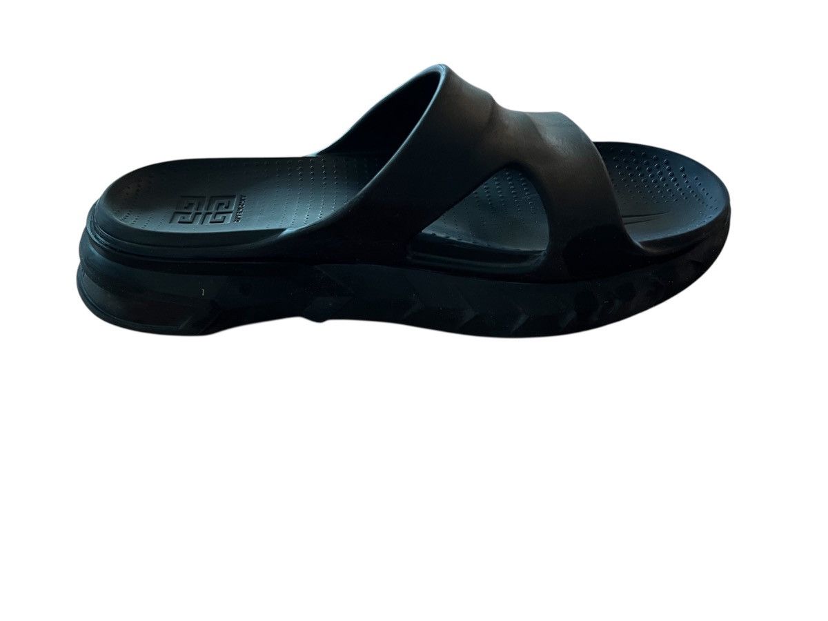 Givenchy Givenchy Marshmallow Logo-Print Rubber Slides Neutrals Size US 10 / EU 43 - 3 Thumbnail