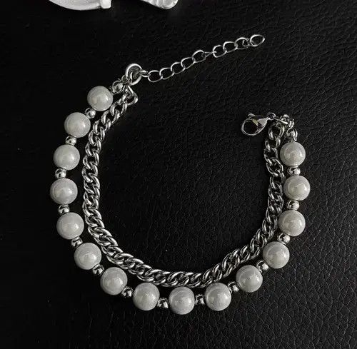 Other Retro reflective pearl silver bracelet Size ONE SIZE - 2 Thumbnail