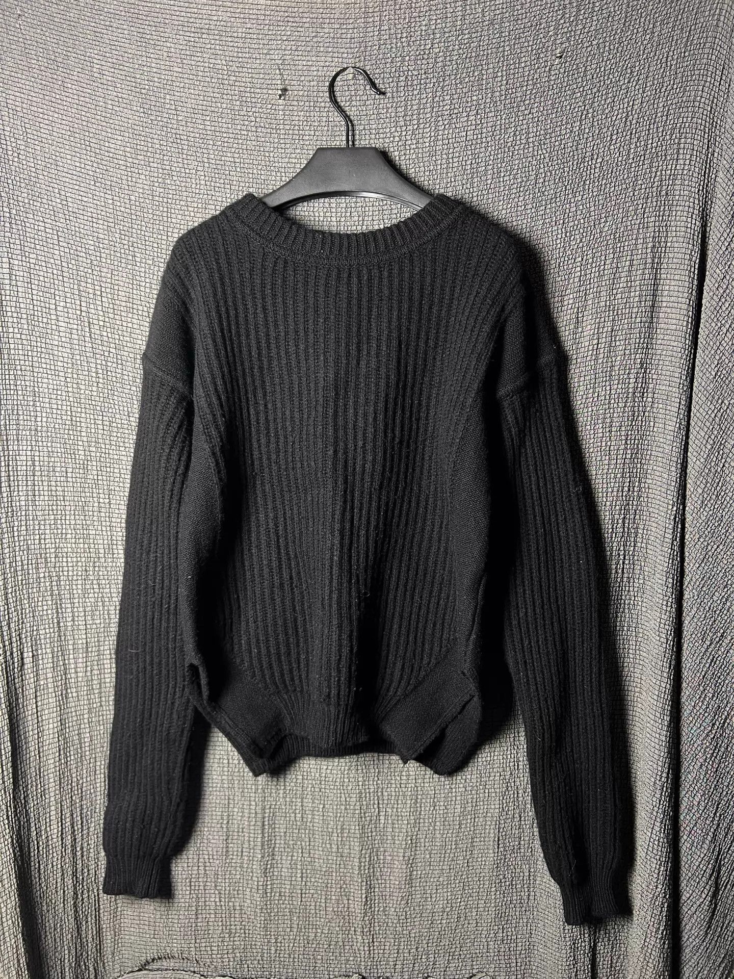 Rick Owens Rick Owens 18FW Virgin Wool Stripe Knit Sweater XS Size US XS / EU 42 / 0 - 1 Thumbnail