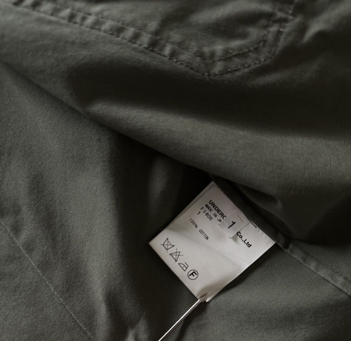 Undercover Military Green Cotton Shirt Size S / US 4 / IT 40 - 6 Thumbnail