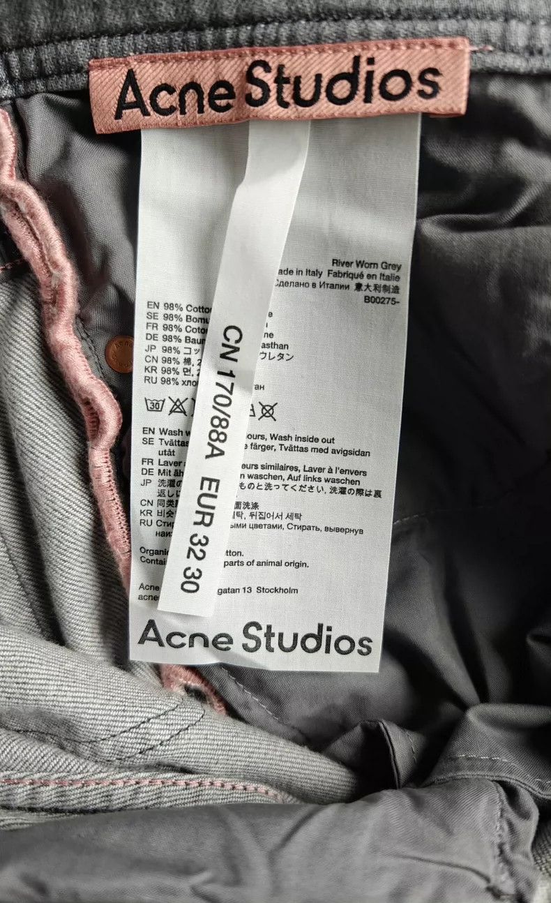 Acne Studios acne studiosmen's jeans 2503-Nextarrow Size US 32 / EU 48 - 3 Thumbnail