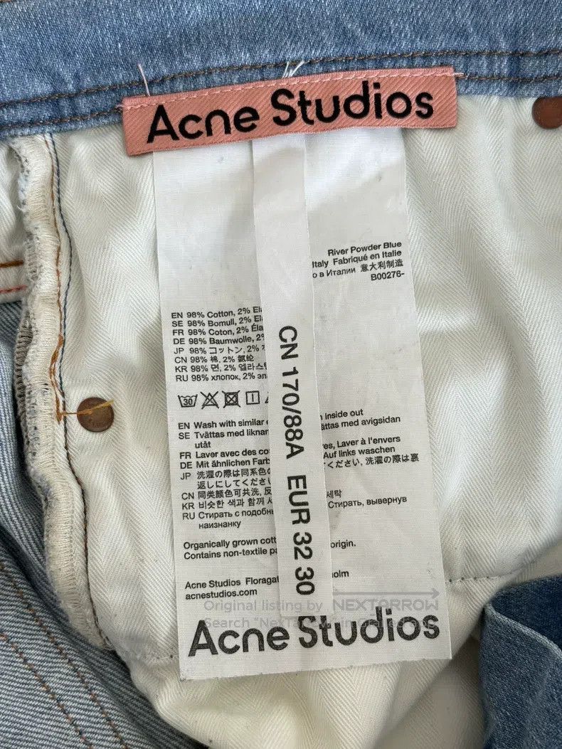 Acne Studios Acne Studios Light blue jeans Size US 32 / EU 48 - 2 Thumbnail
