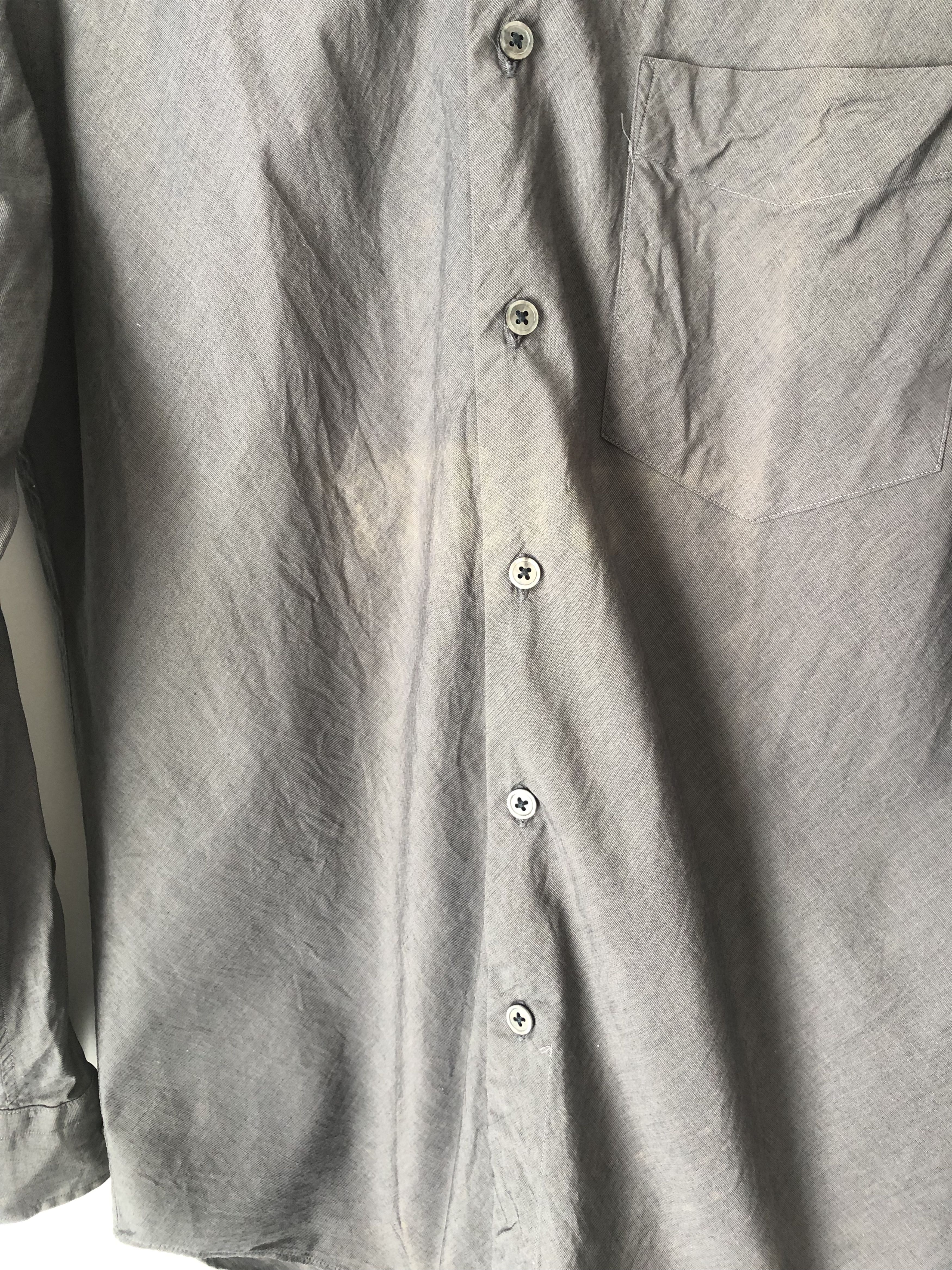 Yohji Yamamoto dark gray shirt Size US M / EU 48-50 / 2 - 3 Thumbnail
