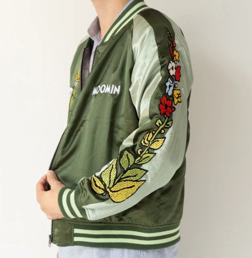 Other Sukajan Snufkin Bomber Jacket Unisex Adlut L Size Japan Size US M / EU 48-50 / 2 - 5 Thumbnail