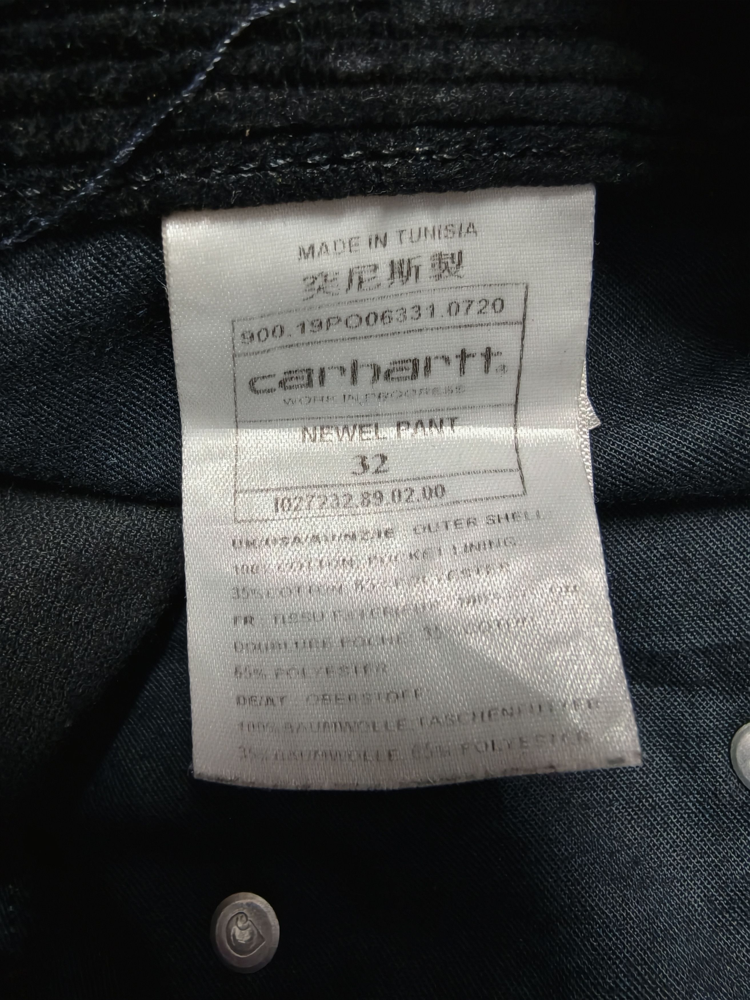 Carhartt Wip Carhartt W.I.P Klondike Pant Black Corduroy Size US 36 / EU 52 - 6 Thumbnail