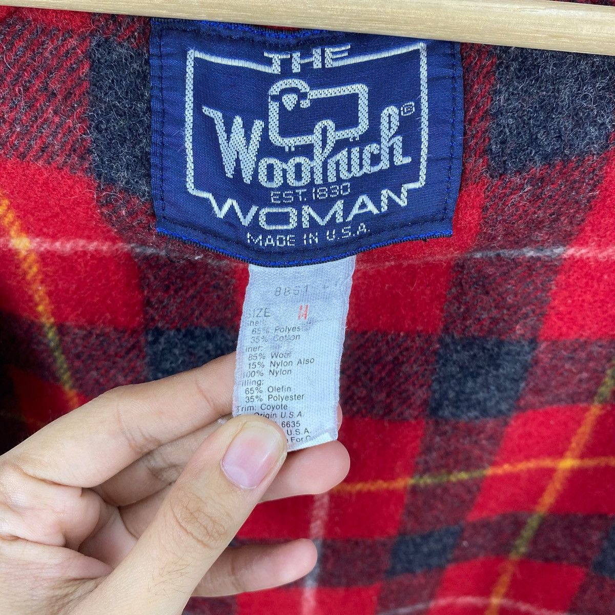 Woolrich Woolen Mills Vintage WOOLRICH Insulated Hunting Jacket Plaid Workwear Size US M / EU 48-50 / 2 - 8 Thumbnail