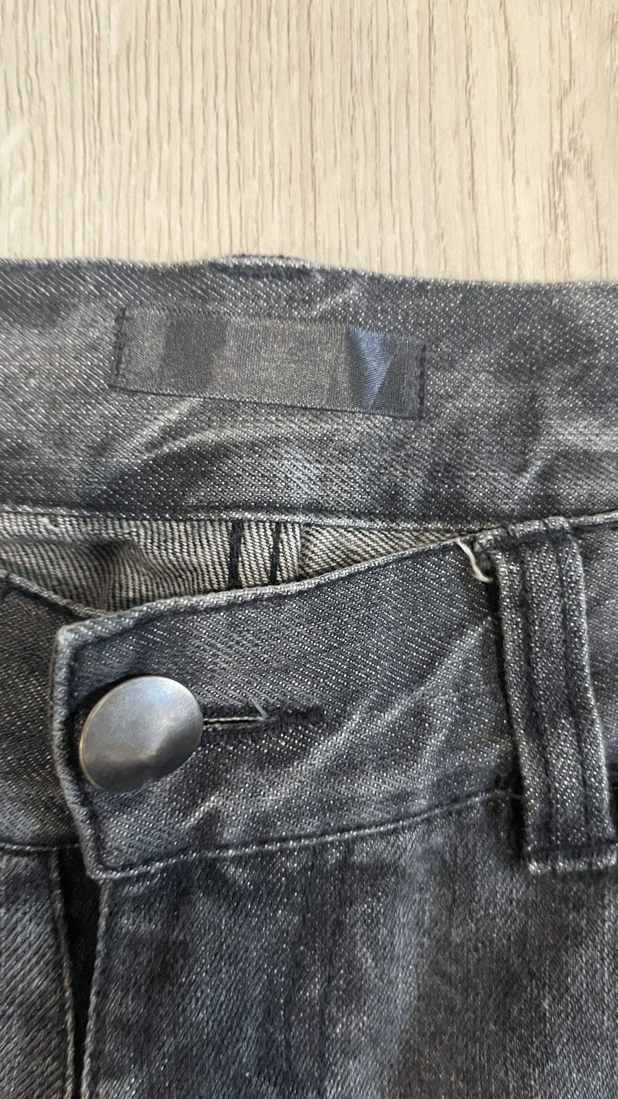 Japanese Brand Black bacarra jeans Size US 33 - 7 Thumbnail