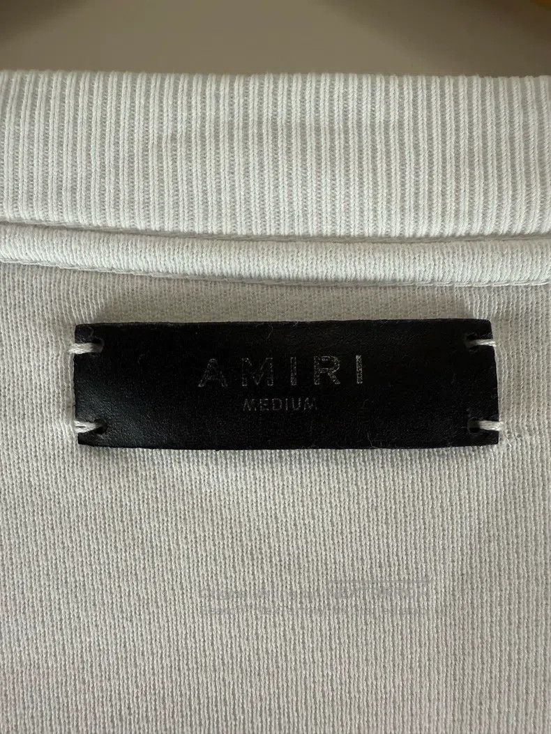 Amiri Amiri Classic logo white sweater Size US M / EU 48-50 / 2 - 3 Thumbnail