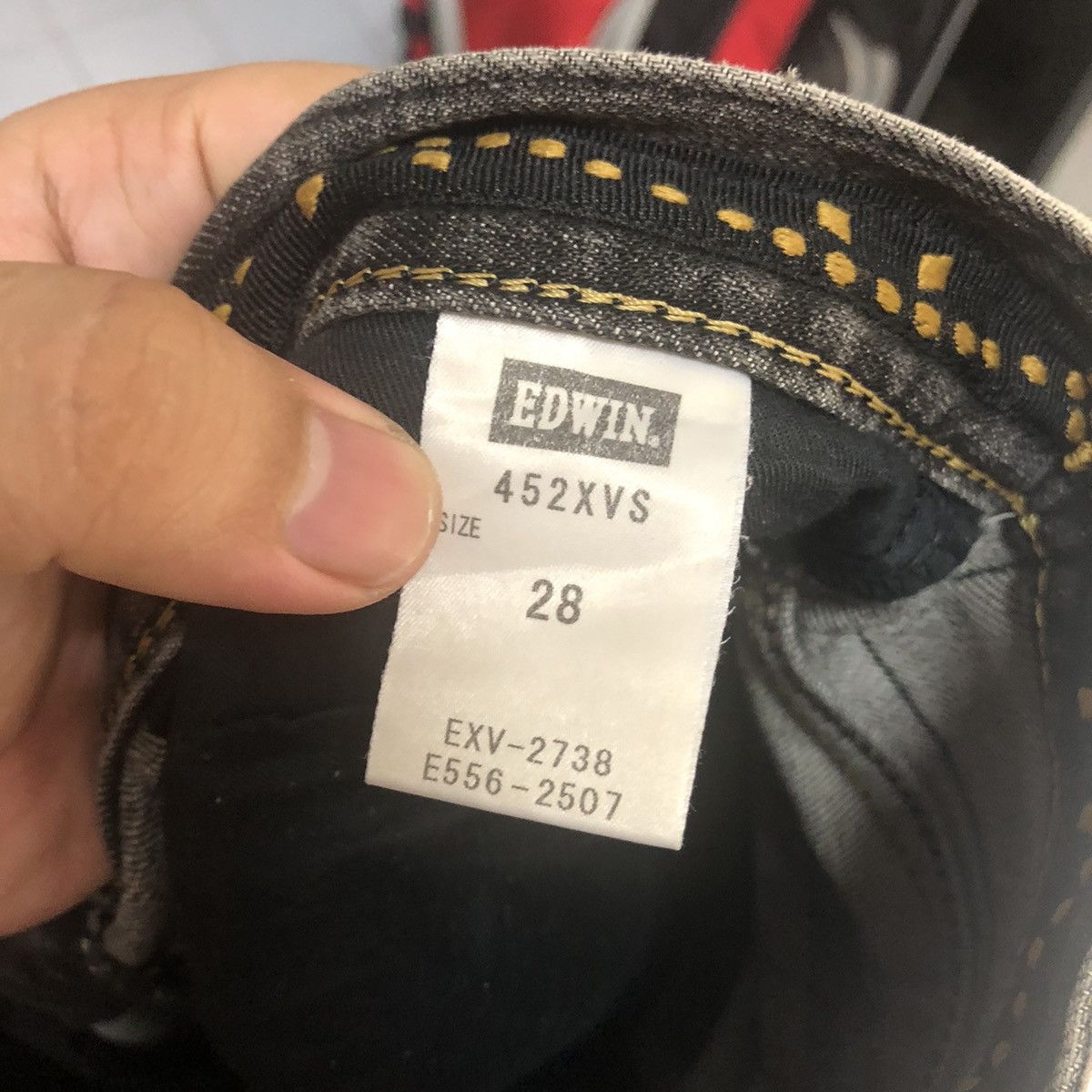 Edwin DL Edwin Black Denim Pants #C261 Size US 28 / EU 44 - 18 Thumbnail