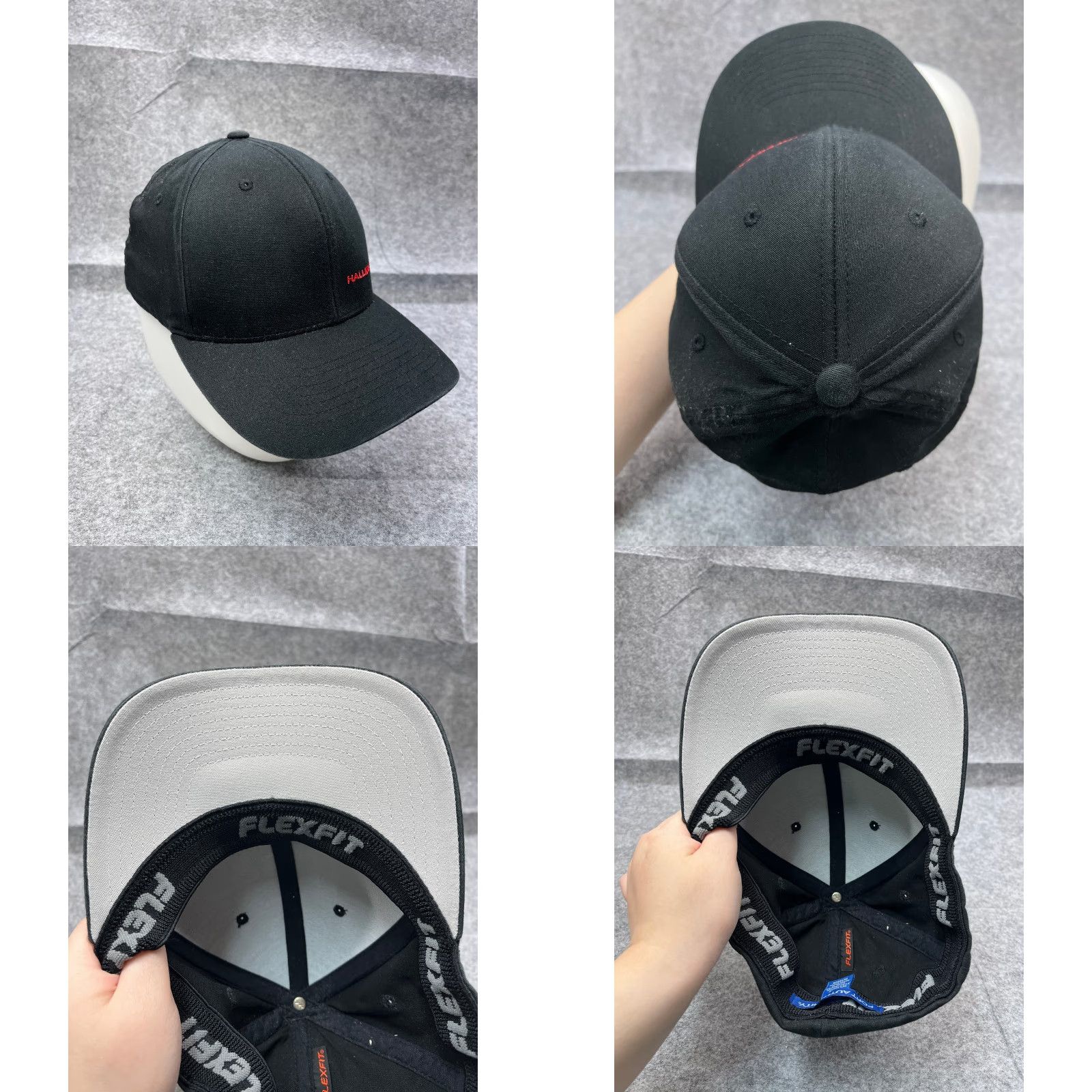 Port Authority Port Authority Hat Cap Fitted Adult Medium Black Cotton Blend Hat/Cap Mens Baseball Cap Port Authority Size ONE SIZE - 8 Thumbnail
