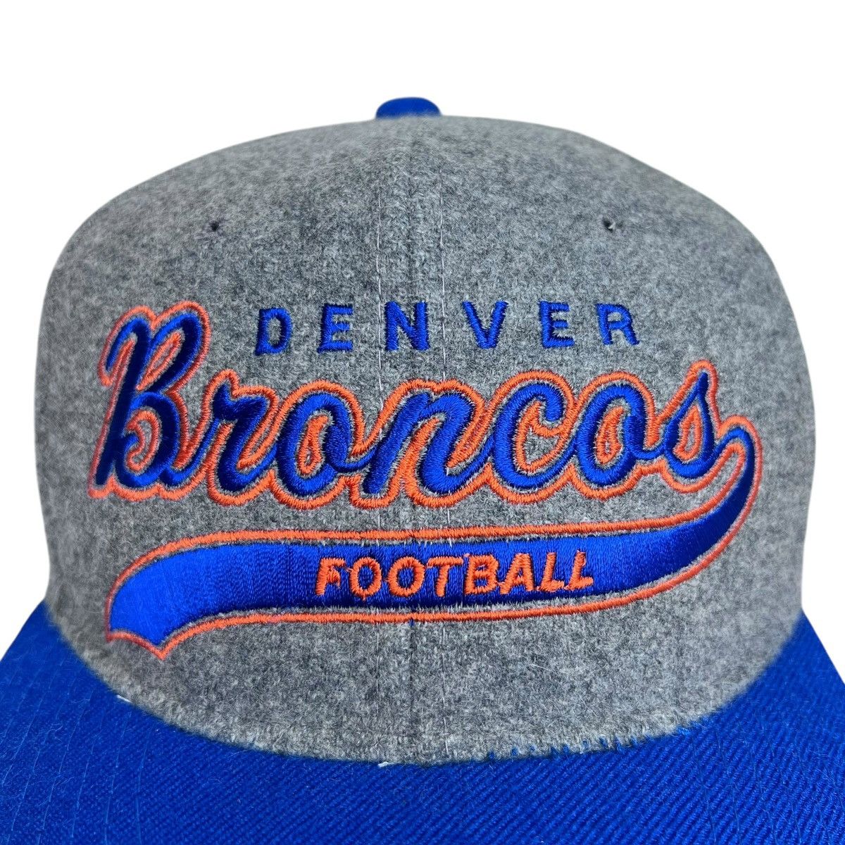 Starter 1980s NFL Denver Broncos Starter Wool Tail Sweep Snapback Size ONE SIZE - 3 Thumbnail