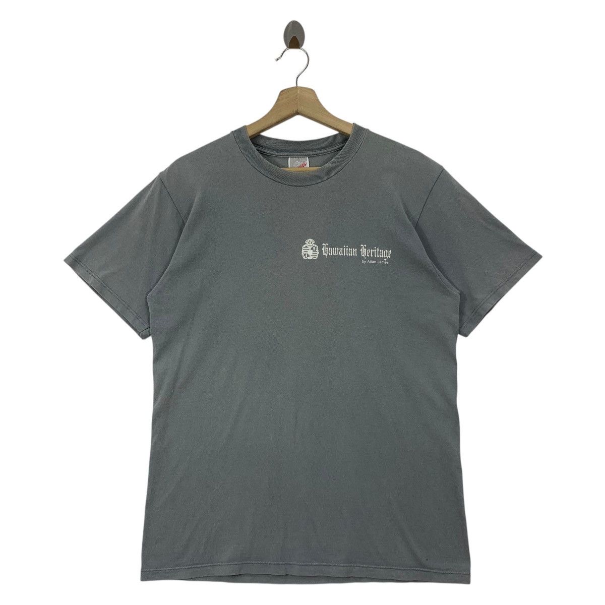 Jerzees × Vintage Vintage HAWAIIAN HERITAGE backhit printed art tee Size US M / EU 48-50 / 2 - 2 Thumbnail