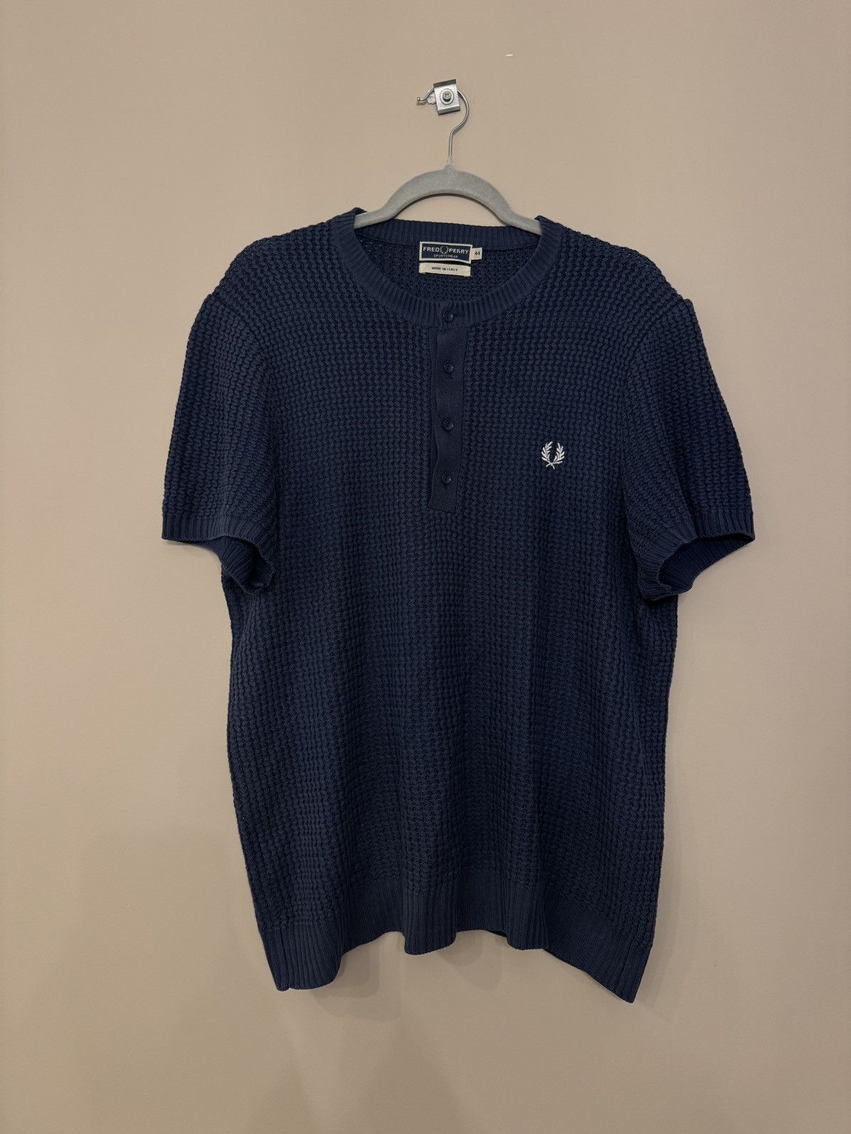 Fred Perry Fred Perry vintage knitwear shirt made in Italy Size US M / EU 48-50 / 2 - 1 Thumbnail