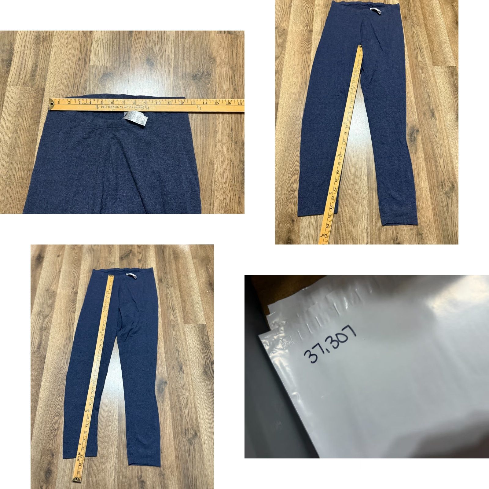 Old Navy Old Navy Pants Women's Large Blue Pull On Leggings Casual Yoga Regular Inseam 25in Size 36" / US 14 / IT 50 - 8 Thumbnail
