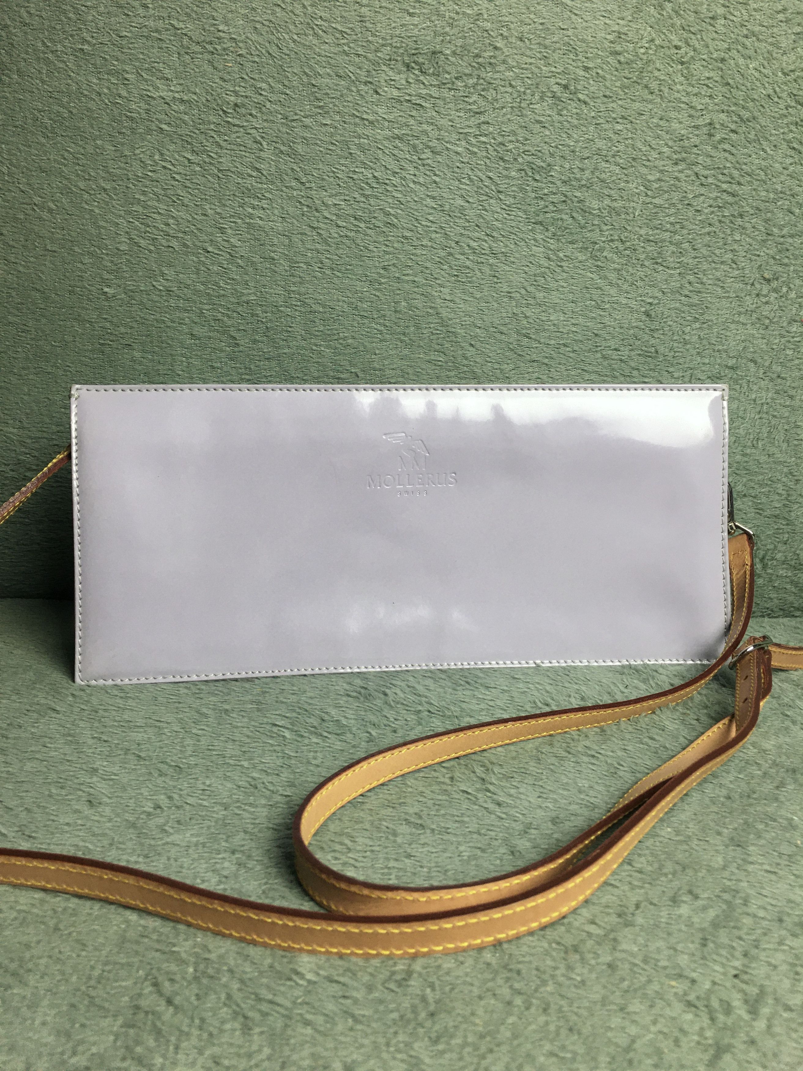 Maison Mollerus Maison Mollerus Patent Leather Crossbody Shoulder Bag Size ONE SIZE - 1 Thumbnail