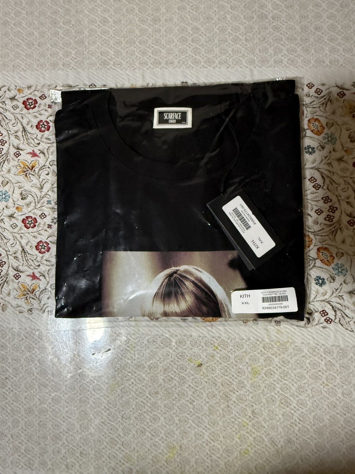 Kith for Scarface Elvira Portrait Tee Black T-Shirt SZ XXL