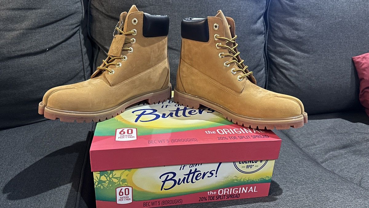 ESENES WORLDWIDE Esenes Tabi Timbs - Sz 12 Size US 12 / EU 45 - 2 Thumbnail