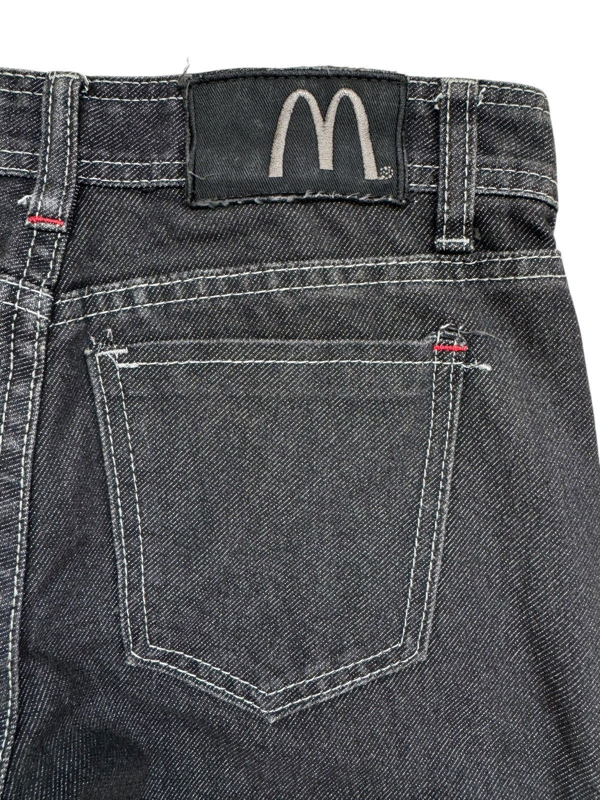 If Six Was Nine × Japanese Brand × Le Grande Bleu (L.G.B.) Vintage McDonald's Apparel Collection Skinny Jeans Size US 28 / EU 44 - 2 Thumbnail