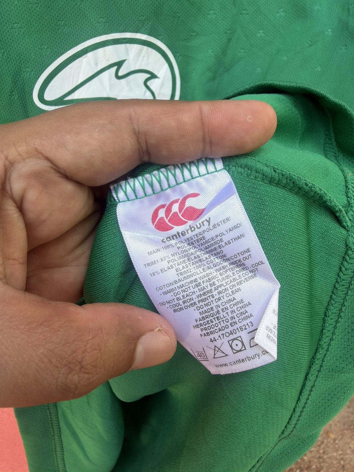 Canterbury of New Zealand Ireland Rugby IRFU x CCC Size US L / EU 52-54 / 3 - 7 Thumbnail
