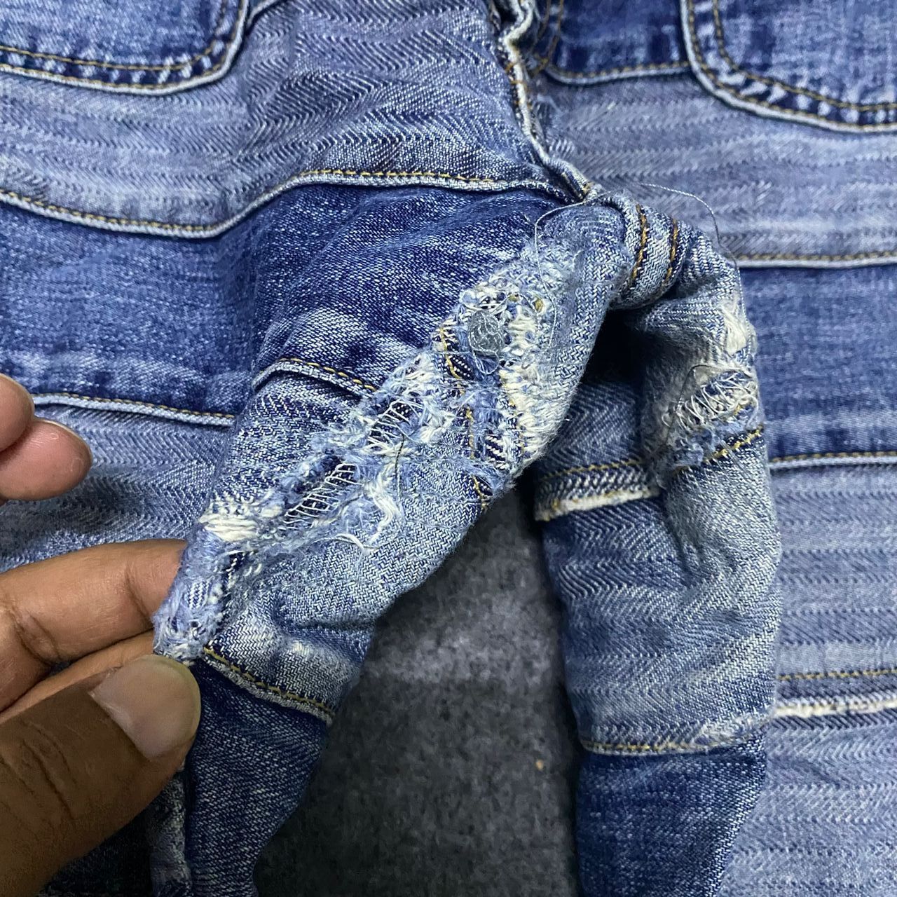 Hysteric Glamour Delete Vintage Kinky Hysteric Glamour Patchwork Hagi Denim Size US 31 - 9 Thumbnail