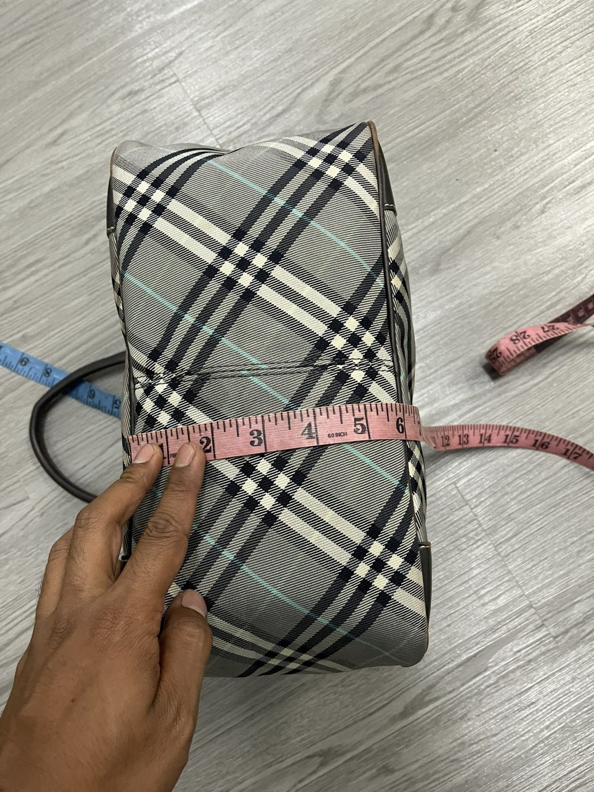 Burberry Burberry Blue Label Nova Check Handle Bag Size ONE SIZE - 16 Thumbnail