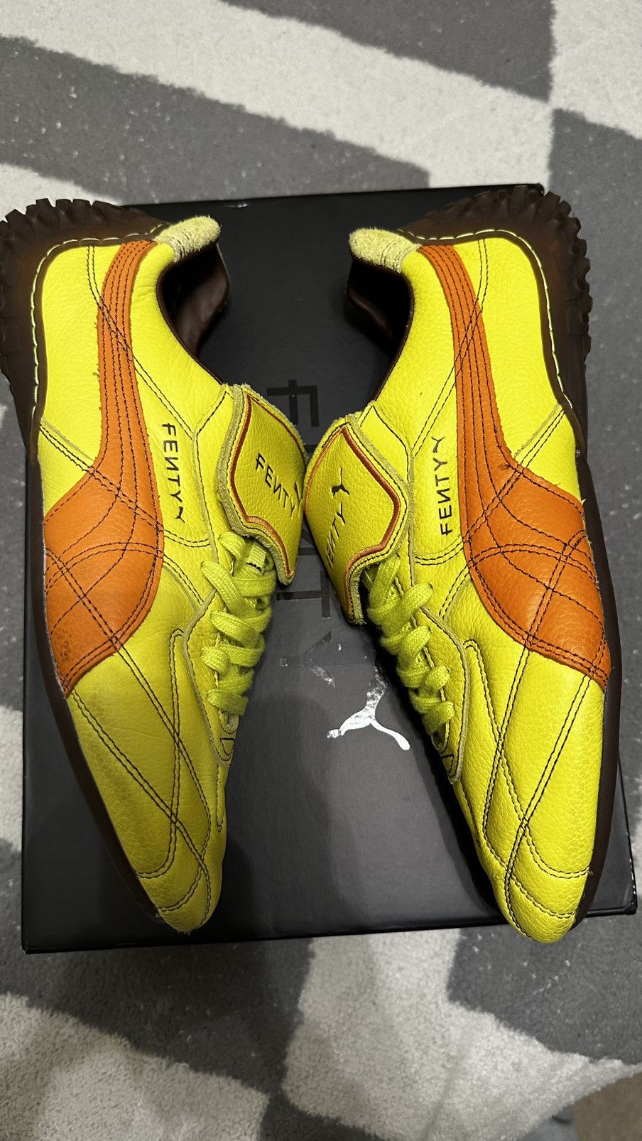 Fenty × Puma Puma x Fenty Avanti LS Stitched 'Lime Sheen' (9.5M/11W) Size US 9.5 / EU 42-43 - 3 Thumbnail