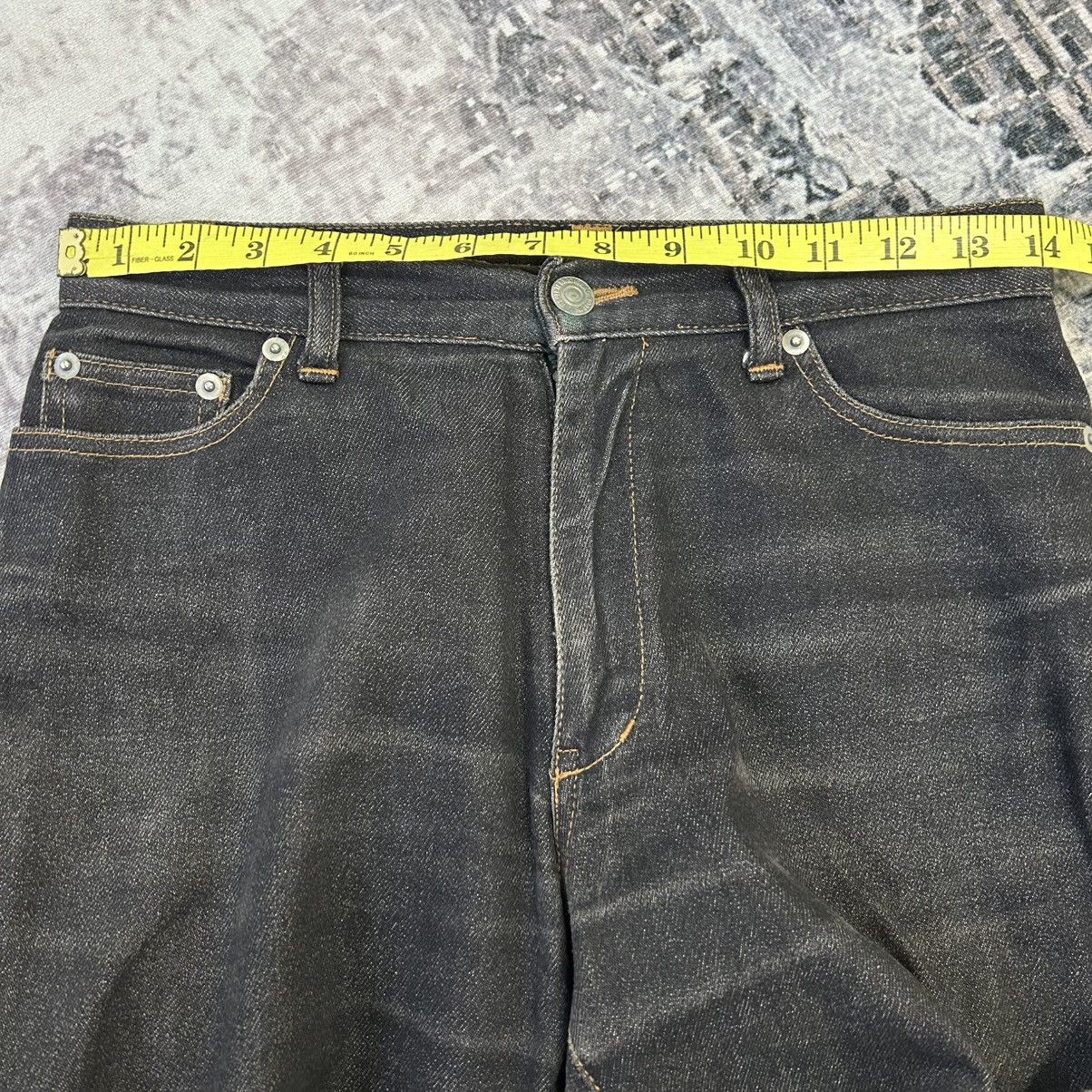 If Six Was Nine Flared Tornado Mart Styles Black Denim Size US 28 / EU 44 - 18 Thumbnail