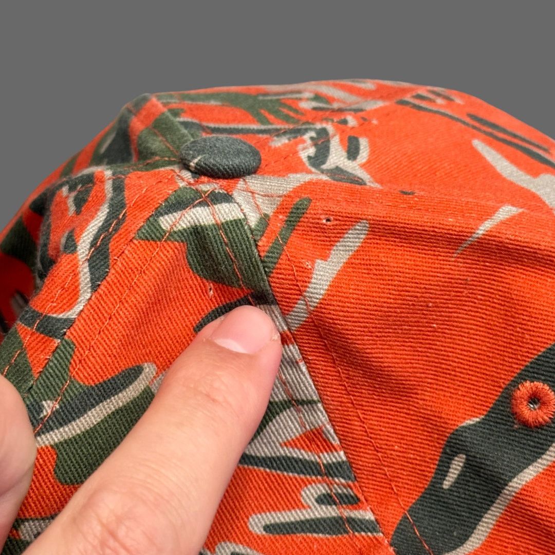 Harley Davidson Harley Davidson Faster Adjustable Snapback Cap Orange OS NWT Size ONE SIZE - 5 Thumbnail