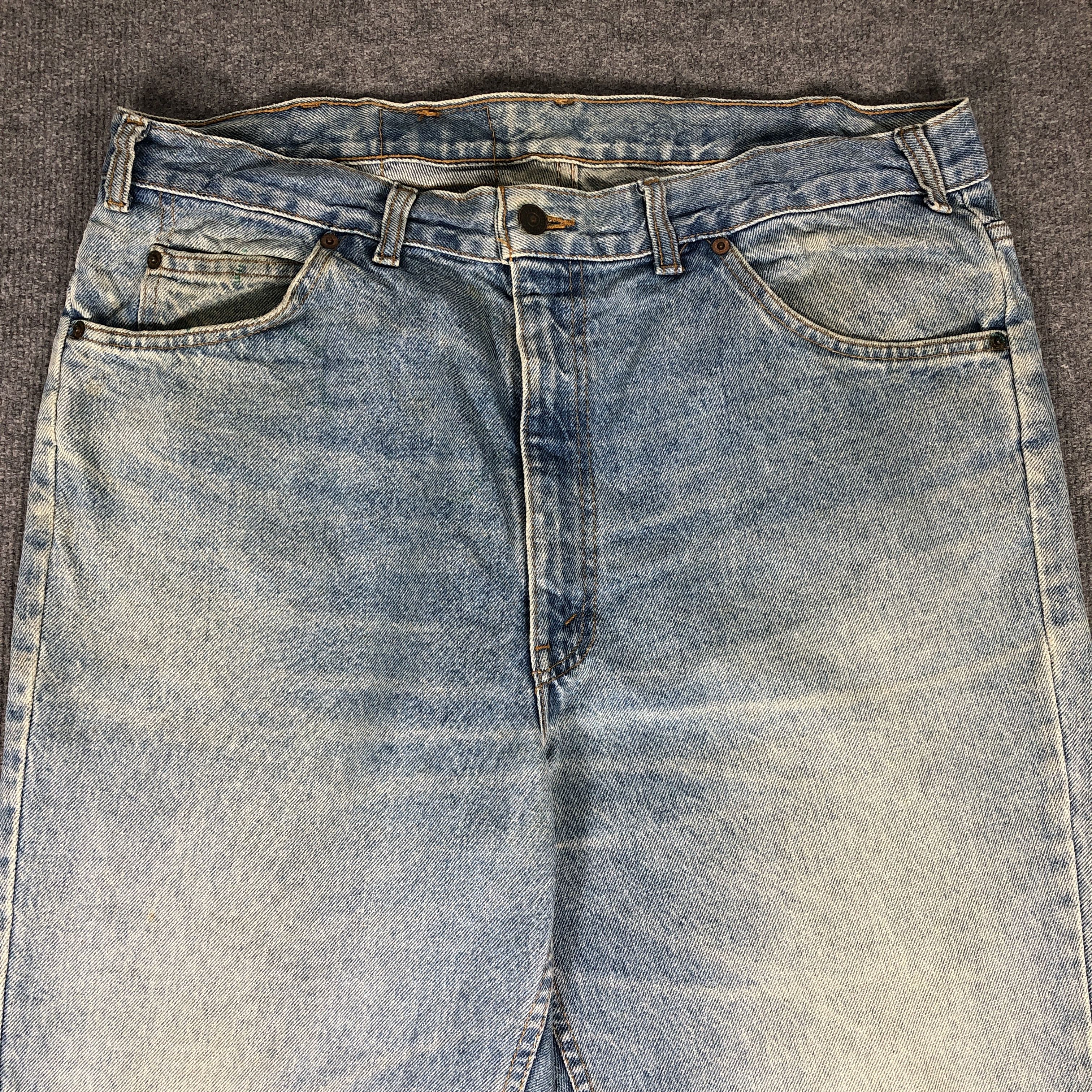 Levi's × Vintage 90s Vintage Levis Jeans Orange Tab L1019 Size US 38 / EU 54 - 2 Thumbnail