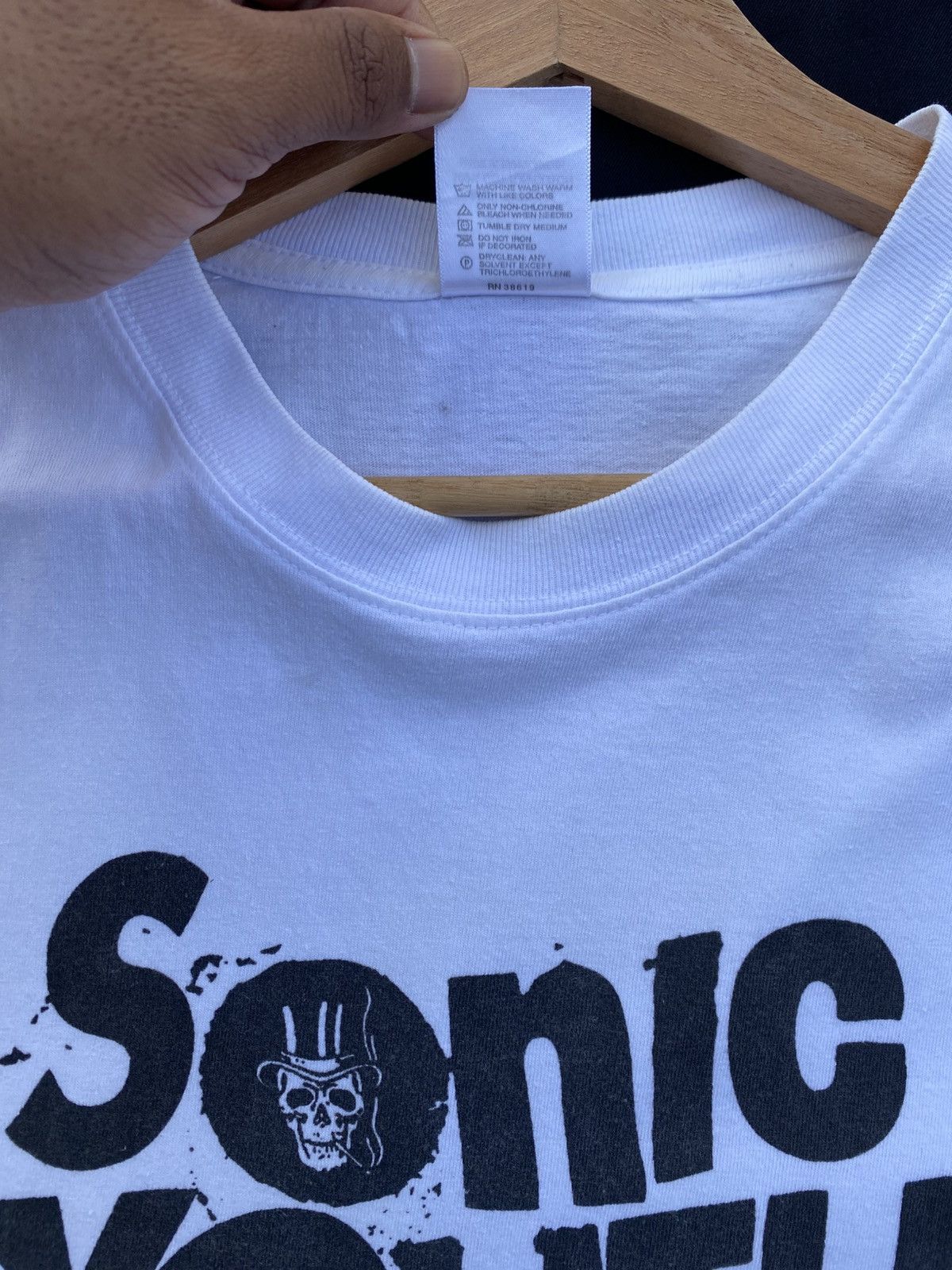 Band Tees Rare Vintage Sonic Youth "Rat" Band Tees Size US M / EU 48-50 / 2 - 15 Thumbnail
