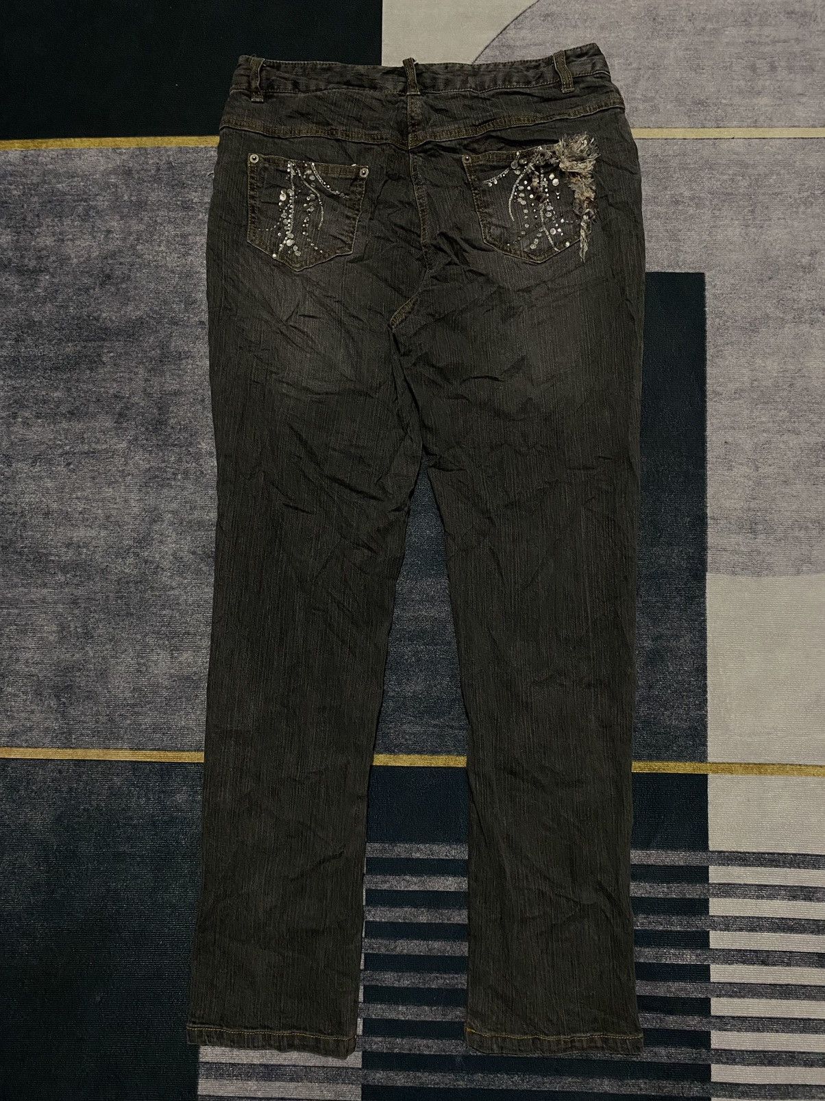 14th Addiction × Hysteric Glamour × If Six Was Nine IFSIXWASNINE STYLE DENIM PANTS Size US 30 / EU 46 - 3 Thumbnail