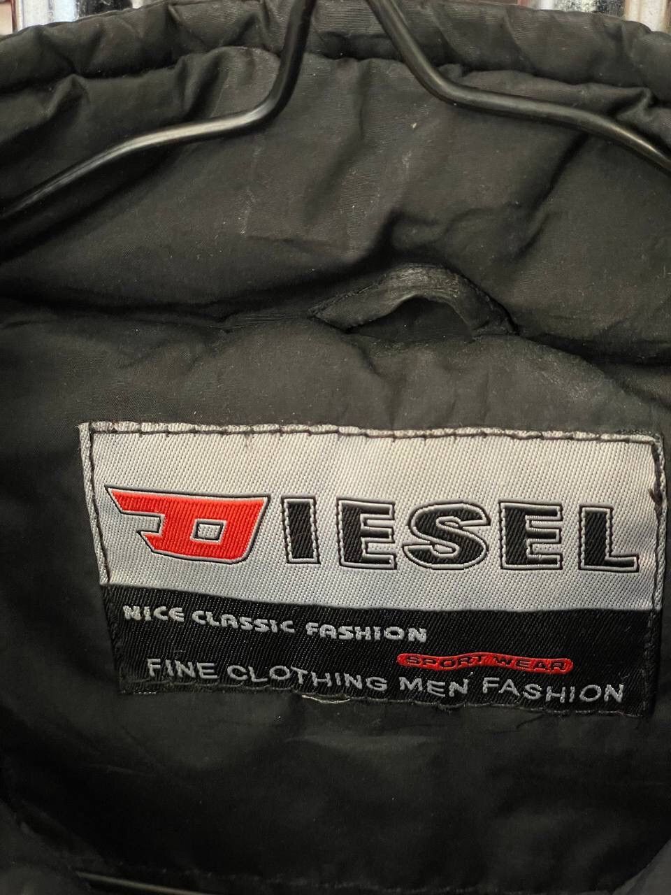 Diesel × Vintage Diesel Vintage Y2K Bomber Nylon Jacket Size M / US 6-8 / IT 42-44 - 11 Thumbnail