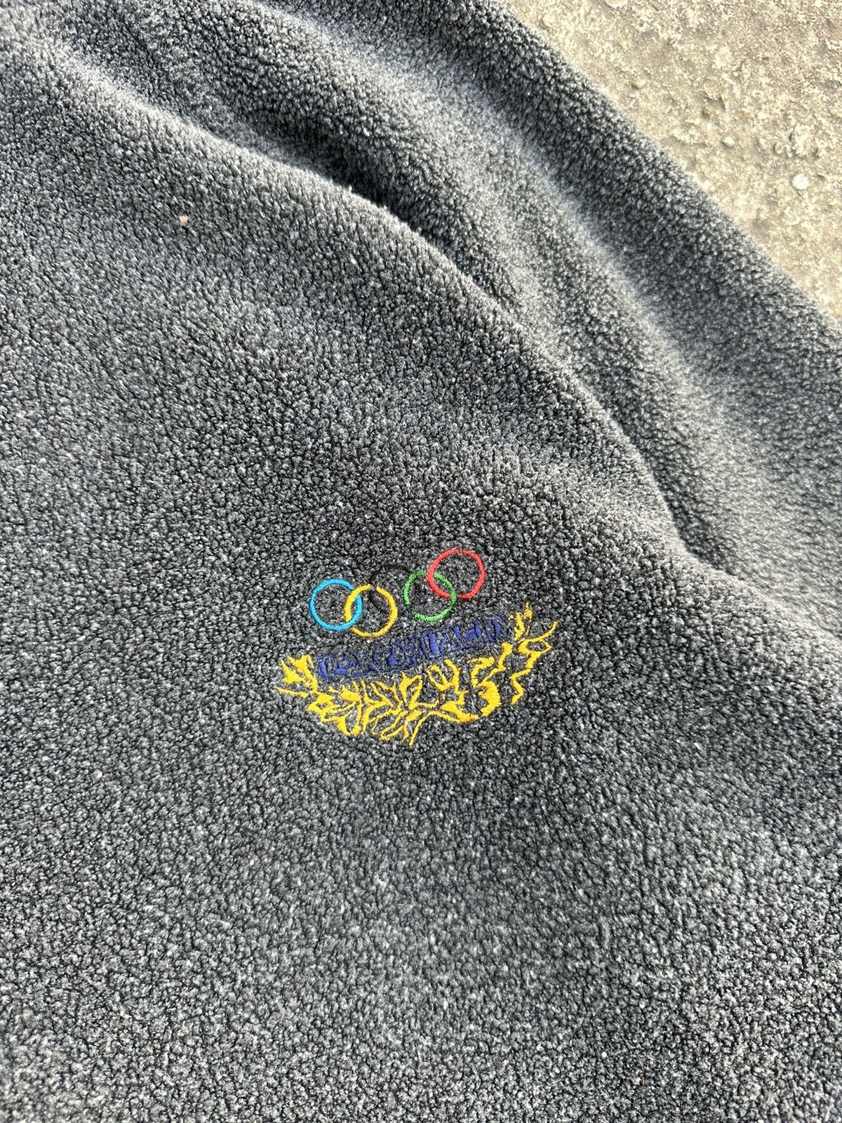 Adidas Vintage Oversize Adidas Half Zip Fleece Olympic Logo Size US XL / EU 56 / 4 - 6 Thumbnail
