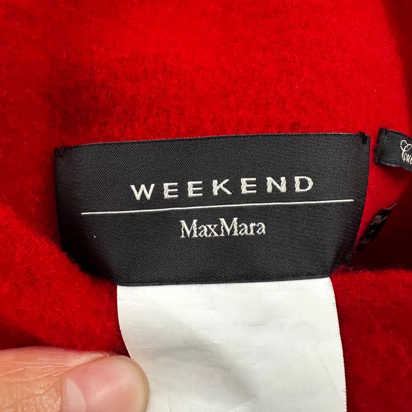 Max Mara MaxMara WEEKEND Mid-Length Red Waist-Fitted Coat K12 Size XXS / US 00 / IT 34 - 6 Thumbnail