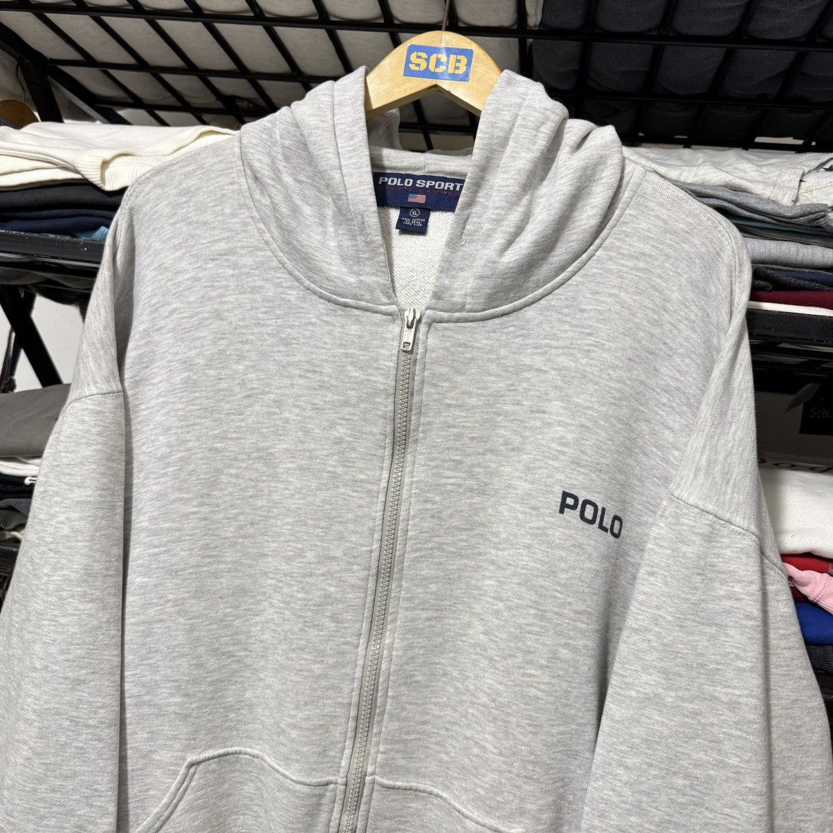 Ralph Lauren Sport Vintage polo sport ralph lauren boxy ziphoodie Size US XL / EU 56 / 4 - 6 Thumbnail