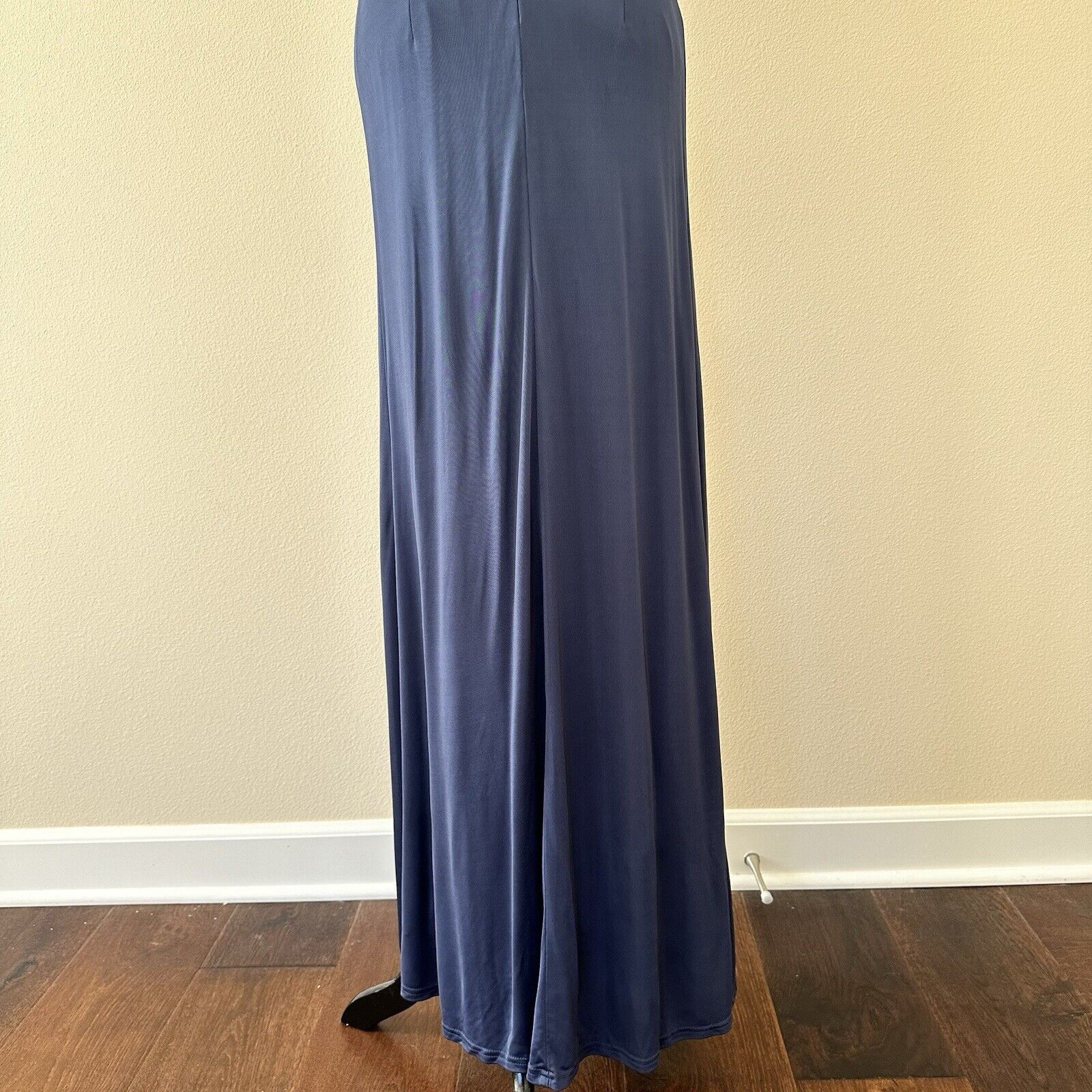 Other Aidan Mattox Navy Halter Cutout Formal Dress Size US2 NWT Size XS / US 0-2 / IT 36-38 - 5 Thumbnail