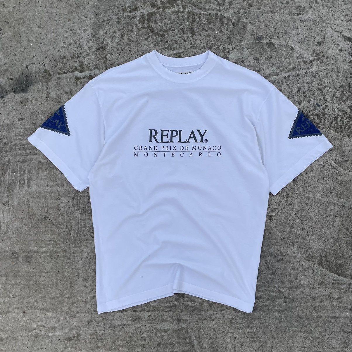 Replay Vintage T-shirts Replay Made in Italy F1 Racing 90s Y2K Size US M / EU 48-50 / 2 - 2 Thumbnail