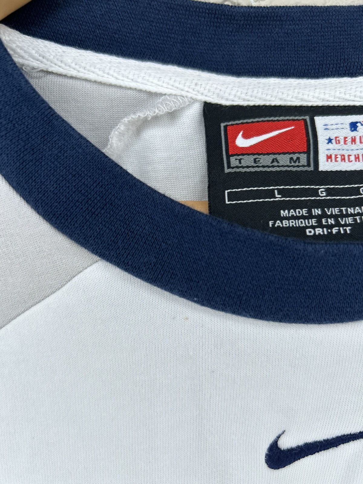 Nike Nike New York Yankees Center Swoosh 3/4 Long Sleeve Size US L / EU 52-54 / 3 - 5 Thumbnail