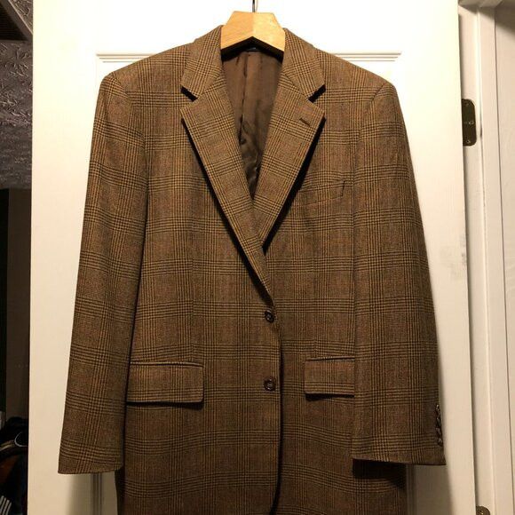 Brooks Brothers Brooks brothers men's sport coat jacket blazer size: 42R Size 42R - 2 Thumbnail