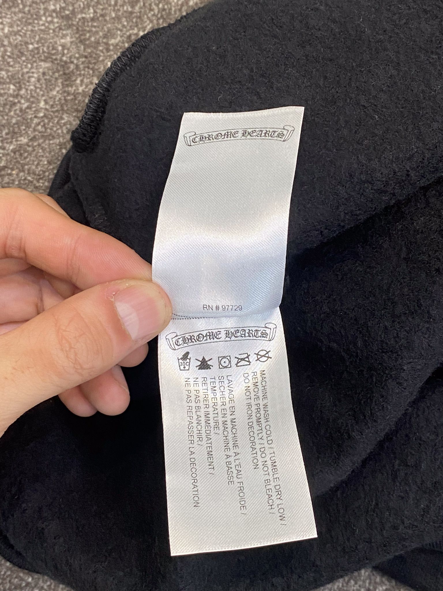 Chrome Hearts CHROME HEARTS LA Exclusive Hoodie BLACK Size US M / EU 48-50 / 2 - 8 Thumbnail