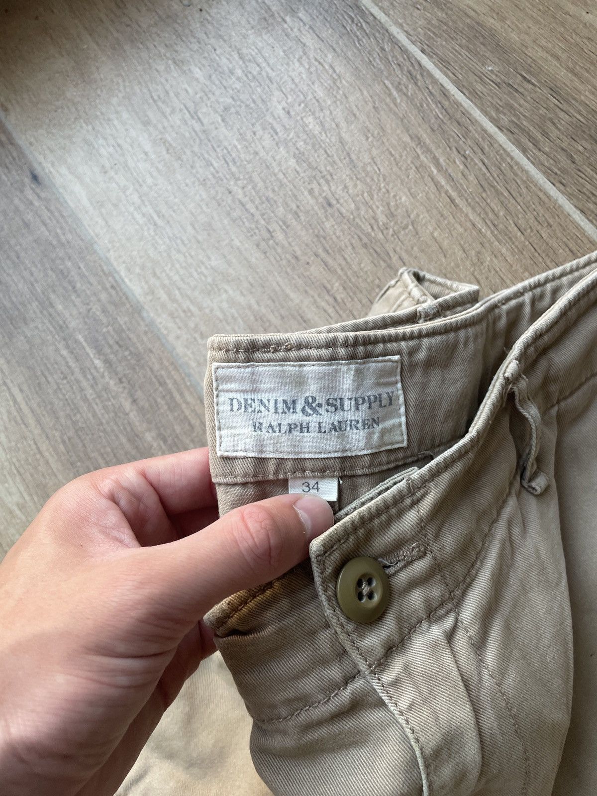 Polo Ralph Lauren Vintage Polo Ralph Lauren Cargo Shorts Japanese Faded Y2K Size US 34 / EU 50 - 10 Thumbnail