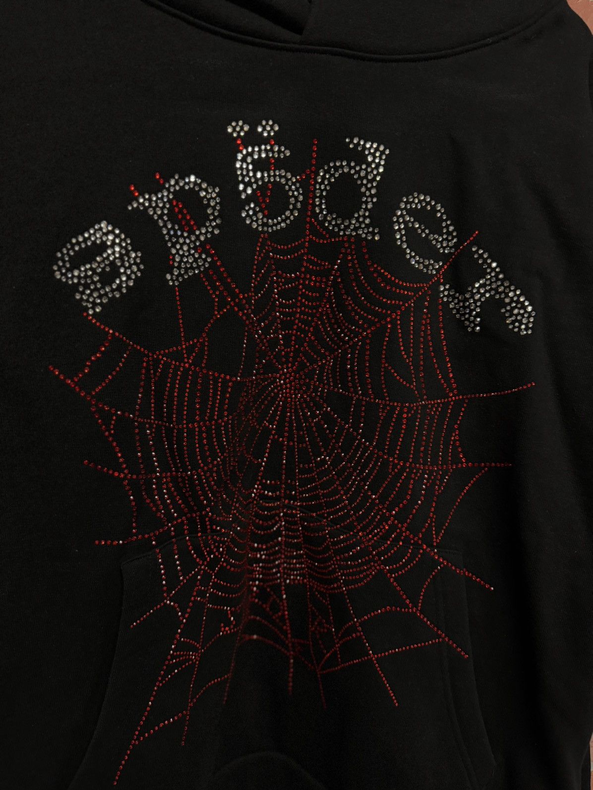Sp5der Sp5der Worldwide Rhinestone Hoodie Size L (NEW) Size US L / EU 52-54 / 3 - 5 Thumbnail