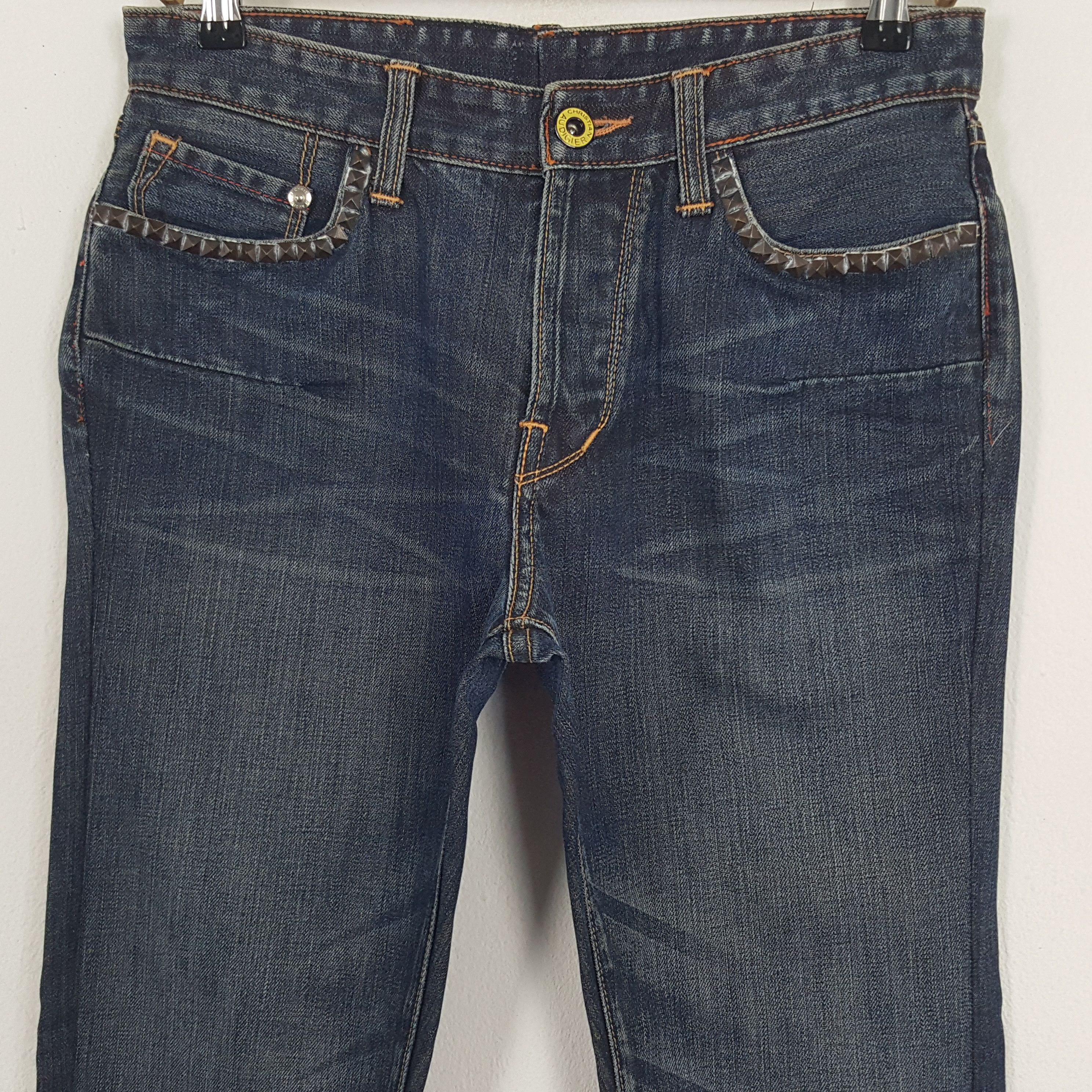 Christian Audigier × Vintage Vintage Christian Audigier Custom Art Logo Denim Jeans Size US 30 / EU 46 - 5 Thumbnail