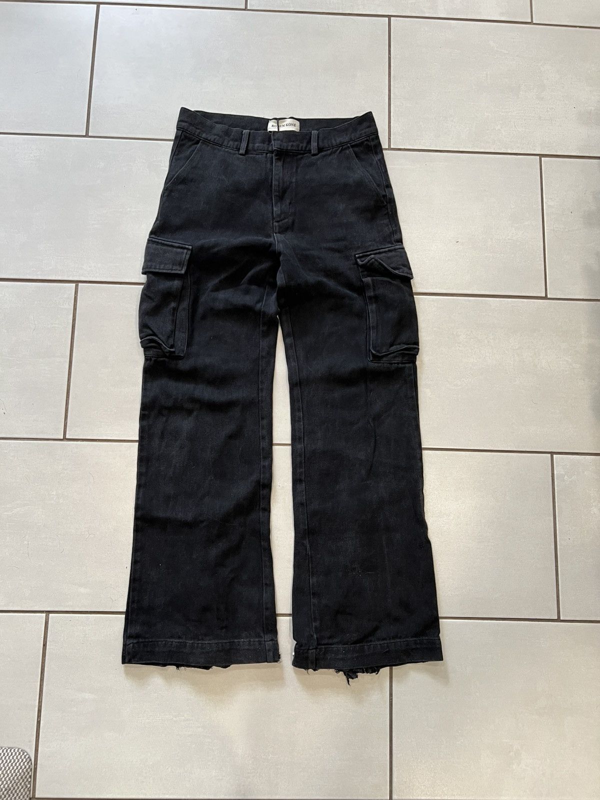 Ruben Kone OG Ruben Kone Flared Cargo Pants Size US 31 - 1 Thumbnail