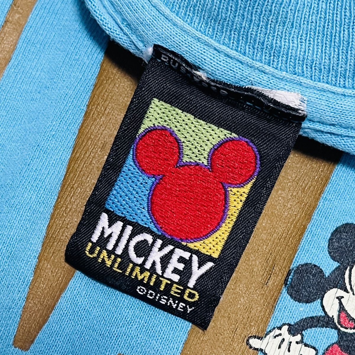 Mickey Mouse × Velva Sheen × Vintage Vintage Mickey Unlimited Velva Sheen Single Stitch TShirt Size US M / EU 48-50 / 2 - 16 Thumbnail