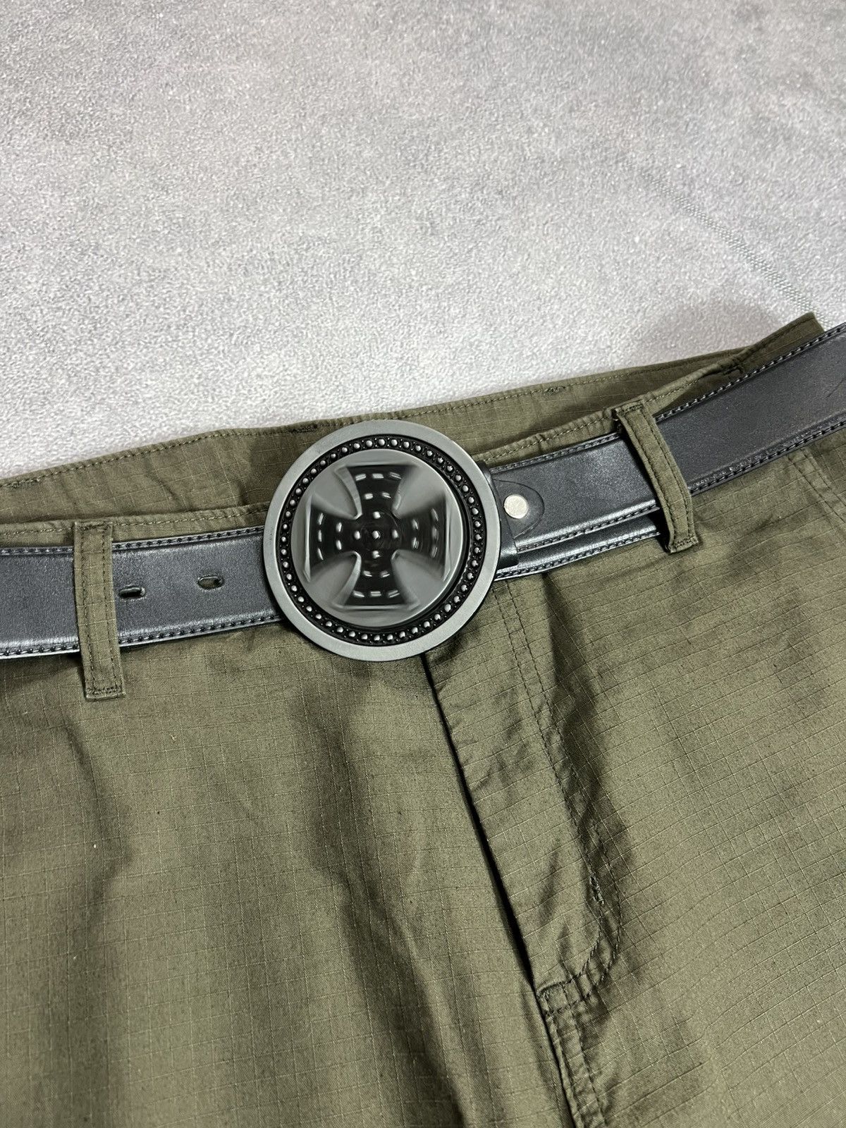 Japanese Brand Vintage Choppers Metal Logo Belt Y2K Hype Rare Size ONE SIZE - 3 Thumbnail