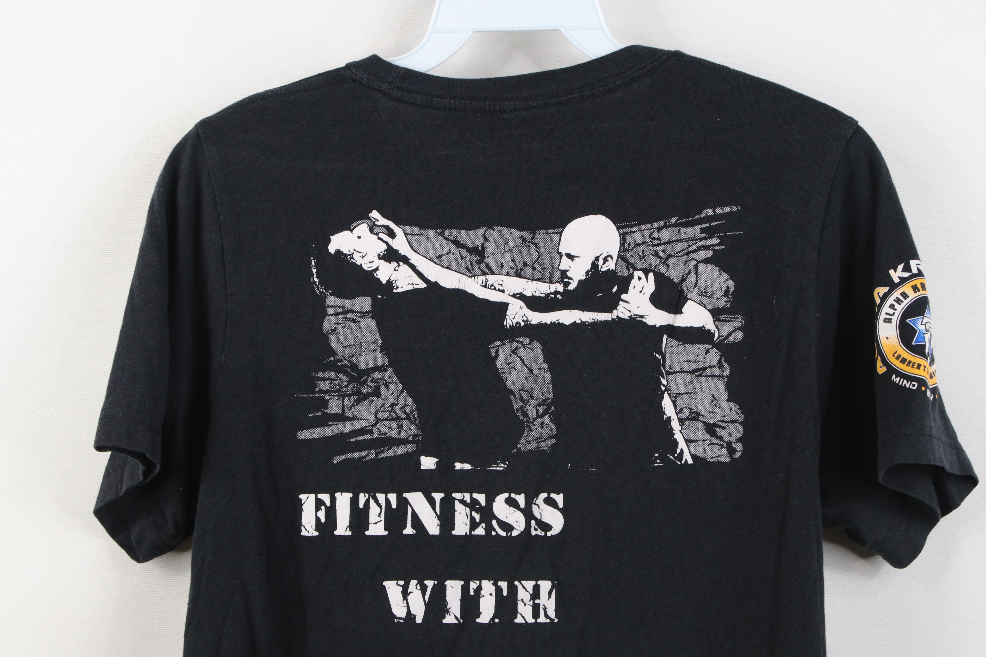 Vintage Vintage Spell Alpha Krav Maga Defense Short Sleeve T-Shirt Size US XS / EU 42 / 0 - 12 Thumbnail