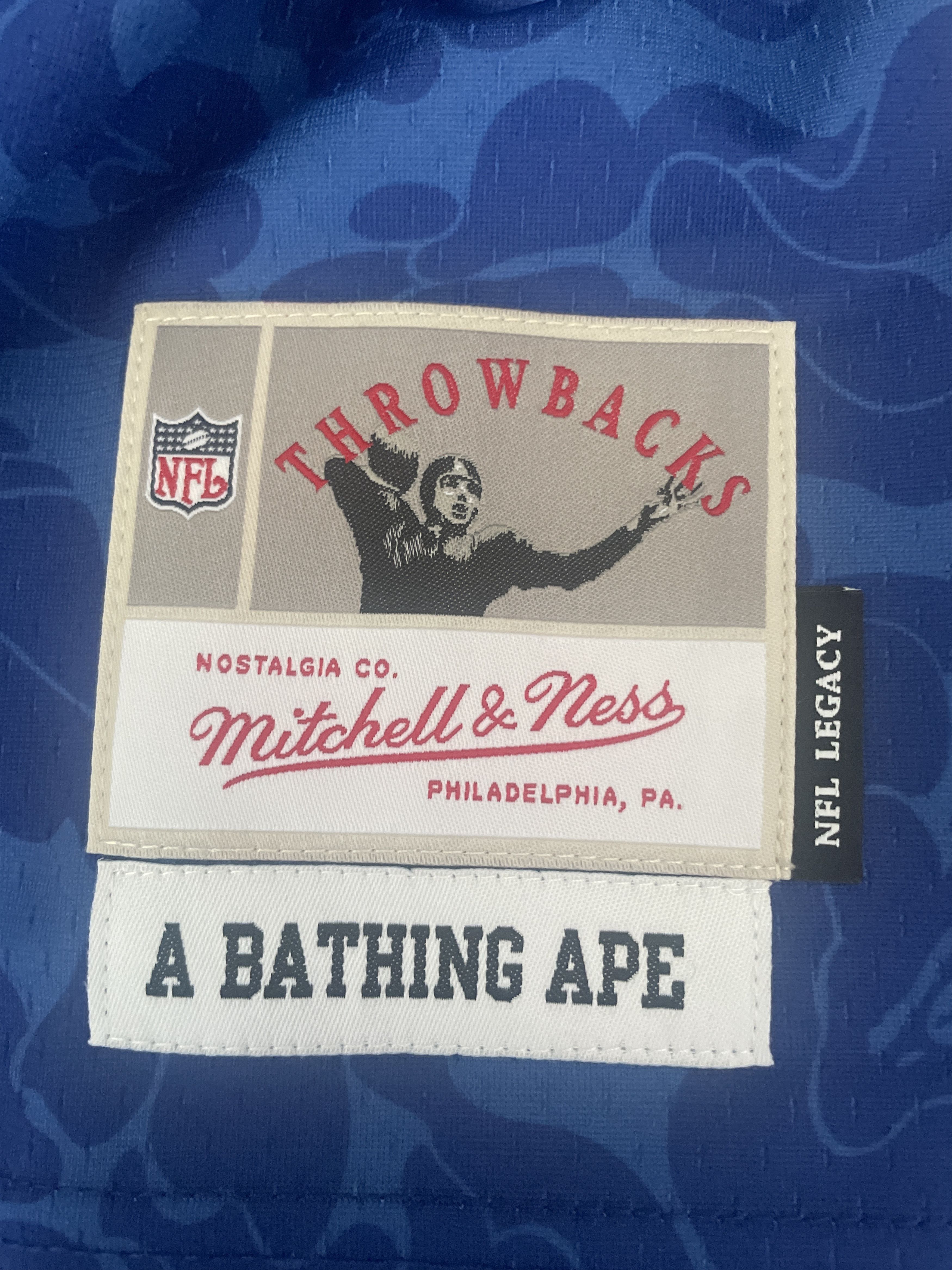 Bape A Bathing Ape New England Patriots NFL Football Jersey Size US L / EU 52-54 / 3 - 8 Thumbnail